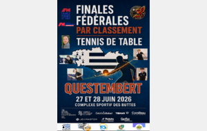 Finales nationales par classement - 2026