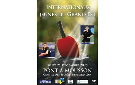 Internationaux Jeunes du Grand Est des 20 et 21 décembre 2025